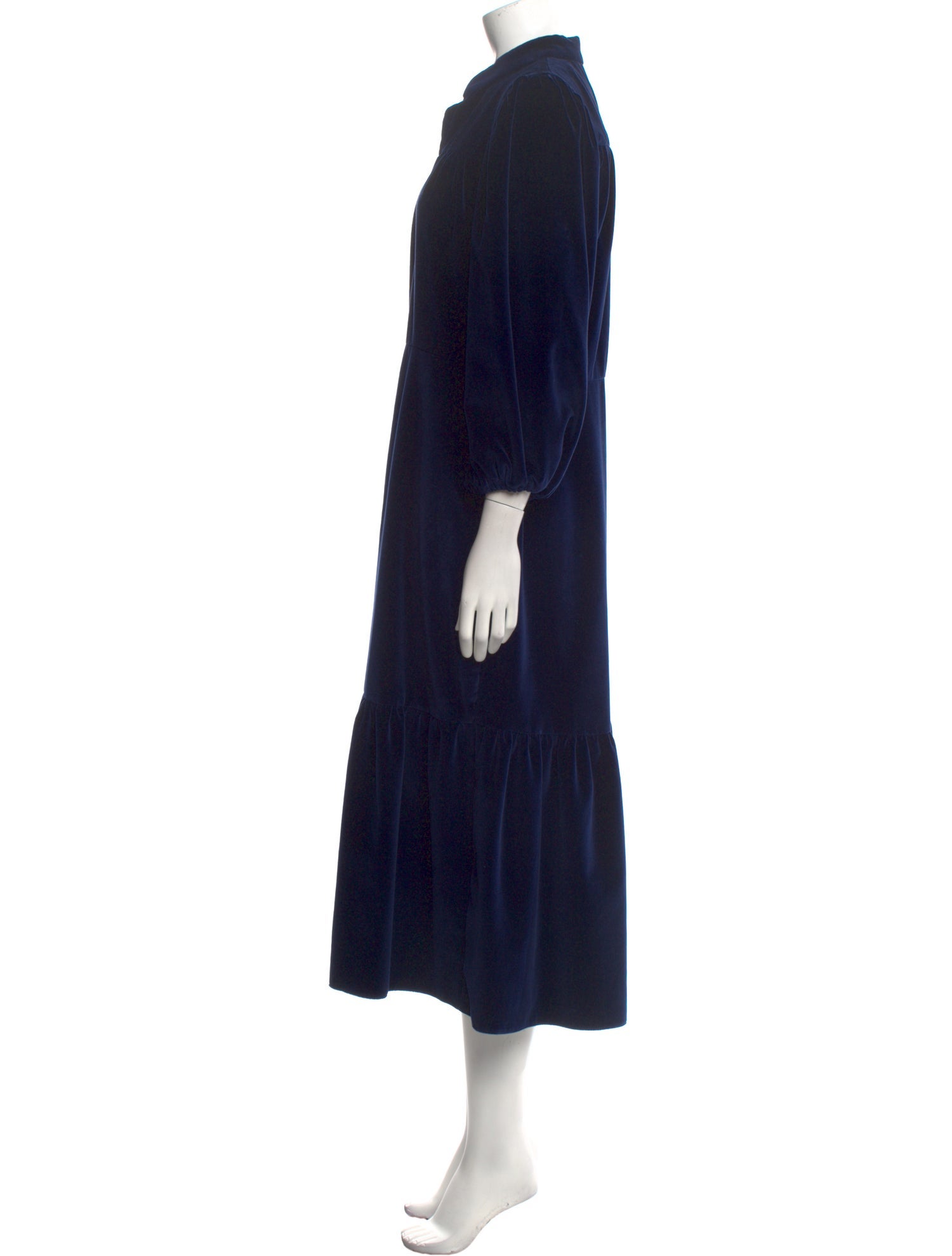 Catherine Prevost Silk Long Dress